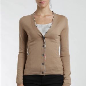Burberry wool/cashmere cardigan